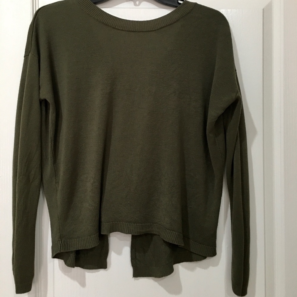 Guess Reversible Zipper Sweater - Picture 2 of 3